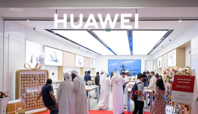 Huawei Experience Stores - Abu-Dhabi - Sharjah - Huawei Consumer Business Group - The Galleria Mall Al Maryah Island - City Center Al Zahia - Techxmedia