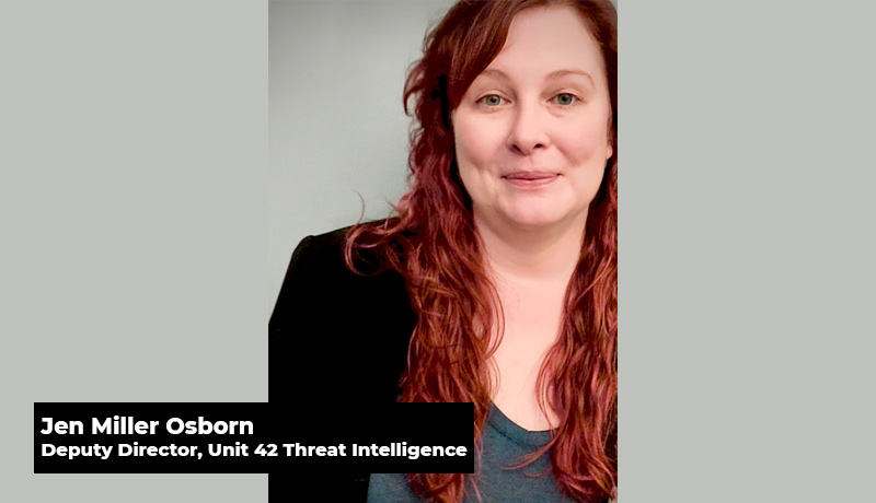 Jen Miller Osborn - deputy director - Unit 42 Threat Intelligence - Dark Web - ransomware payments - Palo Alto Networks - criminals -Techxmedia