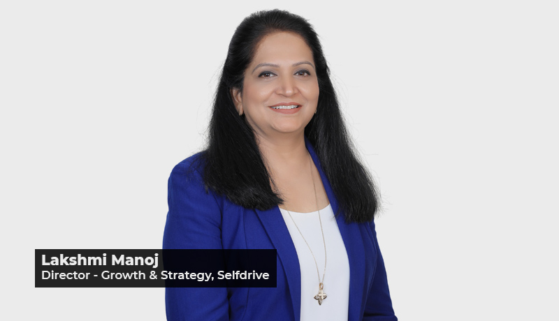 Lakshmi-Manoj - Director - Growth Strategy - Selfdrive - Smart initiatives - auto industry - Artificial Intelligence - big data analytics - Internet of Things - Mobility on Demand - MOD - Techxmedia