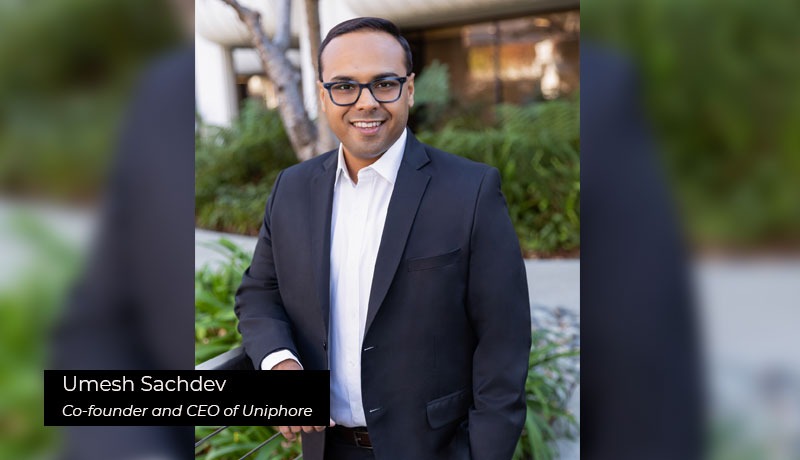 Umesh Sachdev- co-founder and CEO of Uniphore - Colabo - AI - automation - Techxmedia