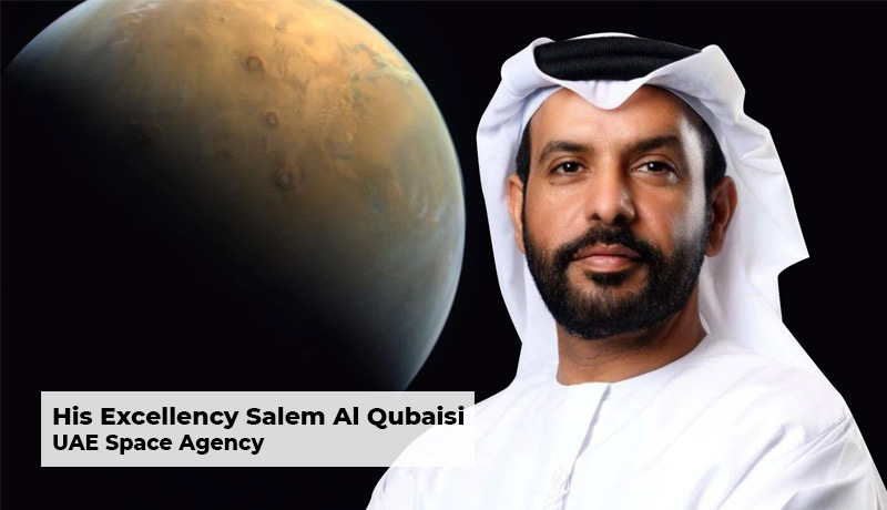 His Excellency Salem Al Qubaisi - Director General of the UAE Space Agency - UAE Space Agency - Global Aerospace Summit 2022 - UAE - UAE space sector - Techxmedia