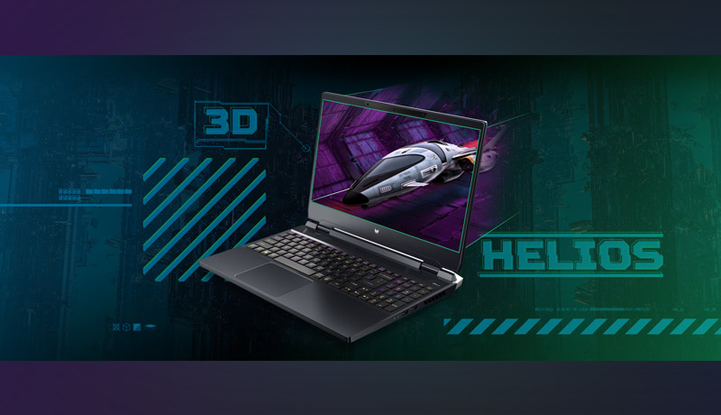 Ins 1 - Acer - glasses-free - stereoscopic 3D - gaming - Predator Helios 300 SpatialLabs - gaming laptop - Techxmedia