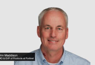 John Maddison - EVP - Products-and-CMO - Fortinet - self-learning AI - network detection - response offering - artificial intelligence - Techxmedia