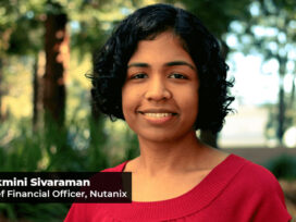 Nutanix - Rukmini Sivaraman - Chief Financial Officer - women in technology - women in tech - women leaders - Techxmedia