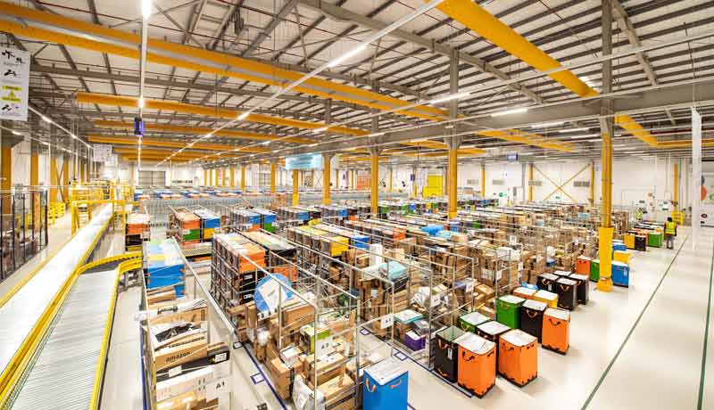 Amazon - delivery station - Abu Dhabi - Techxmedia