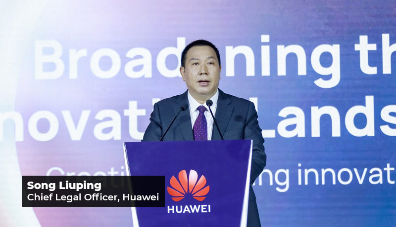 Chief Legal Officer - Song Liuping - New inventions - Huawei - AI - 5G - user experience - Techxmedia