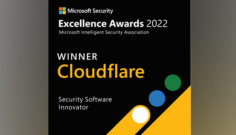 Cloudflare - Security Software Innovator - award - Techxmedia