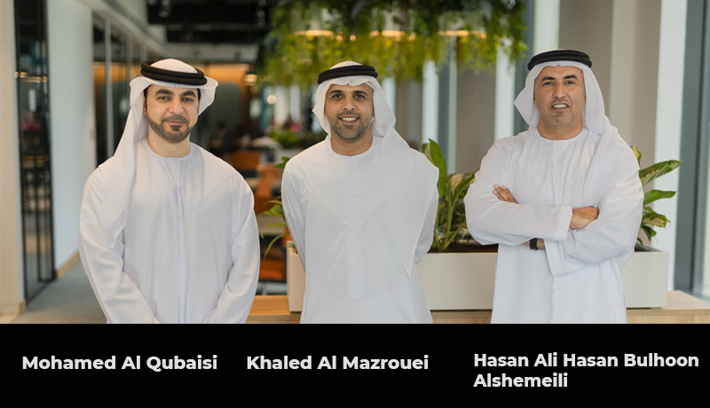 Mohamed Al Qubaisi - Khaled Al Mazrouei - Hasan Ali Hasan Bulhoon Alshemeili - Appointments - du - executive leadership team - Techxmedia