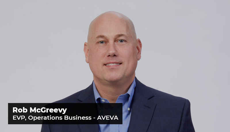 Rob McGreevy - Executive Vice President - Operations Business - AVEVA - Gartner - leader - Magic Quadrant - Techxmedia