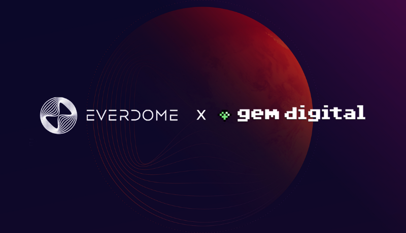 GEM Digital Limited commits US$10 million to Everdome