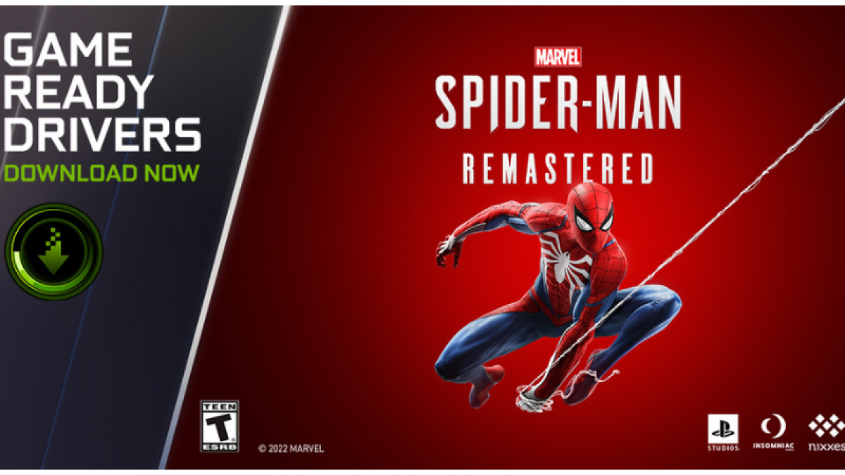 GeForce Gamers Ready for 'Marvel's Spider-Man Remastered'.