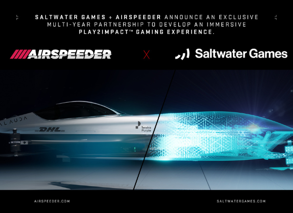 Saltwater, Airspeeder partner to develop immersive Play2Impact gaming experience