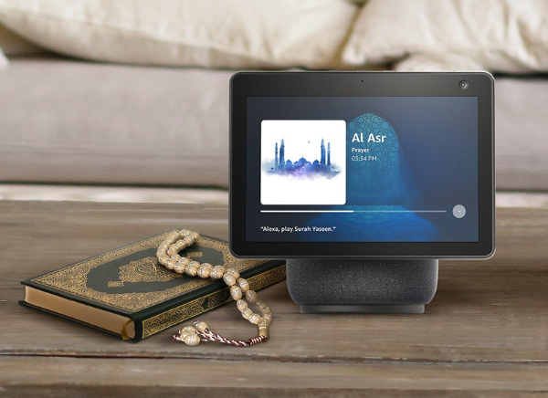 Prayer timings become easier and more integrated – Just Say “Alexa”