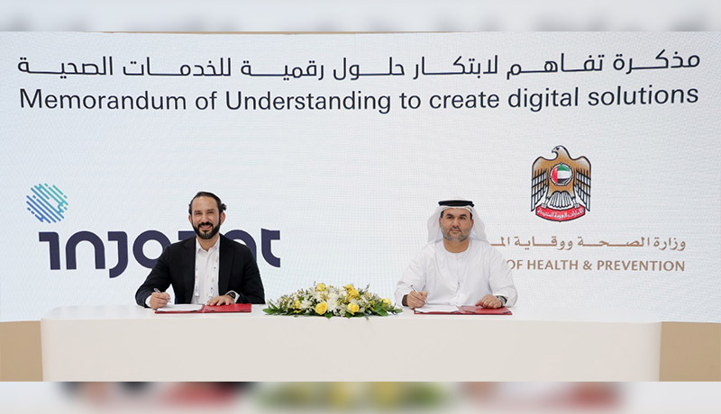 MoHAP and Injazat sign MoU to develop digital solutions for improved healthcare