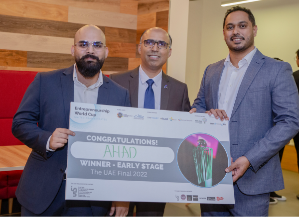 AHAD bags the Entrepreneurship World  Cup 2022 UAE Finals 