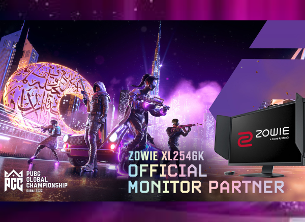 BenQ ZOWIE XL2546K announced as official monitor of PUBG Global Championship 2022
