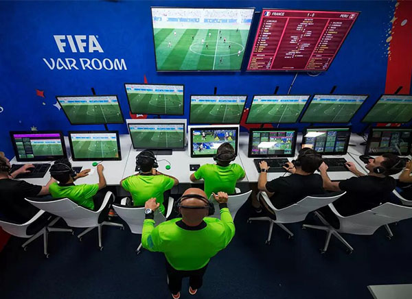 VAR: An assistive tool for referees during matches