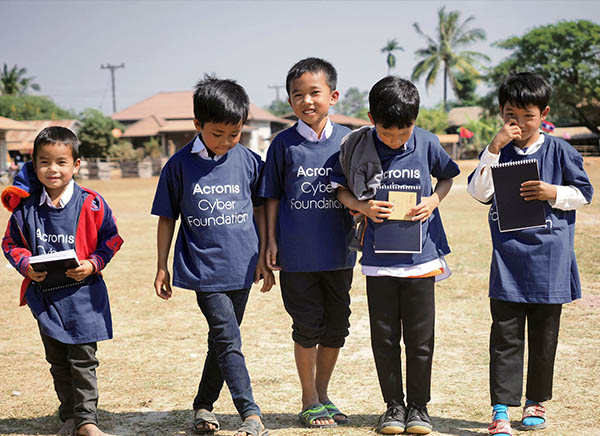 Acronis Cyber Foundation marks 5 years of philanthropy supporting underserved children and communities￼