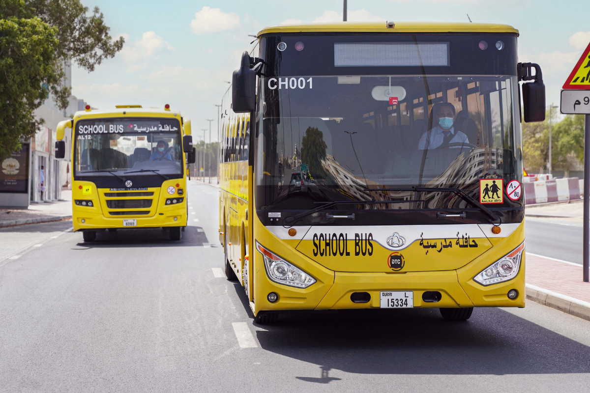 Hi-Tech Buses to Serve Dubai Students in New School Year