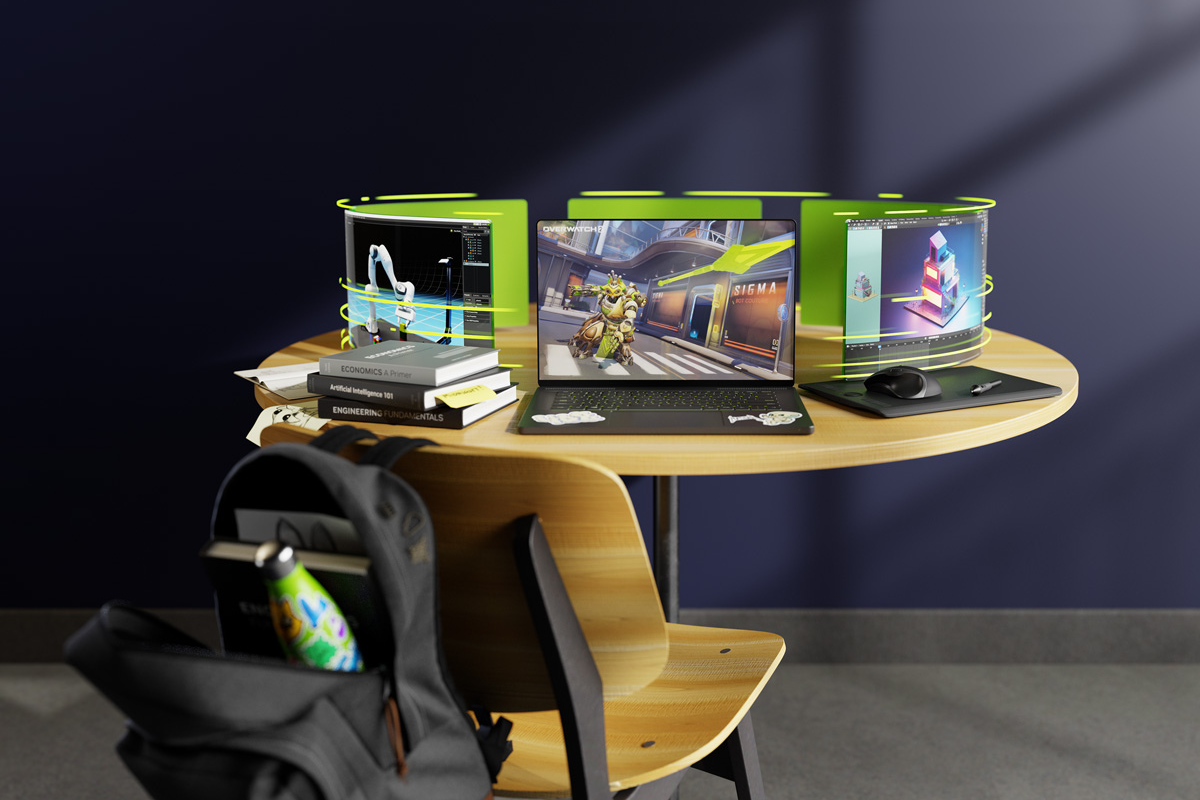 NVIDIA’s RTX 40-Series Laptops Supercharge Learning with AI