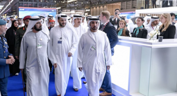Mohammed bin Rashid tours Dubai Airshow 2023