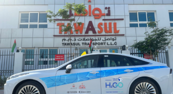 Abu Dhabi’s First Hydrogen Taxi Takes the Road