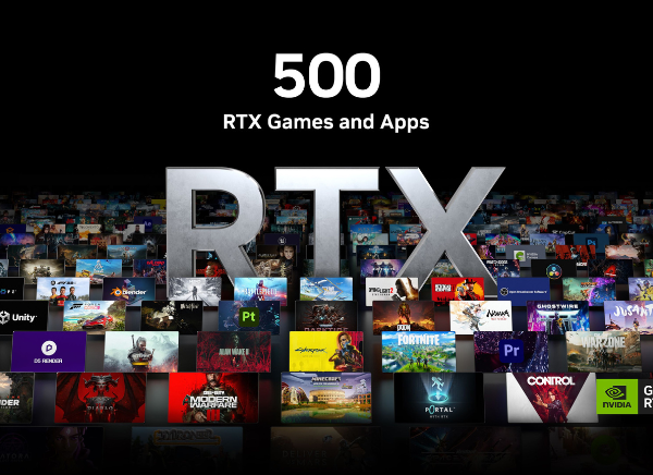 500 RTX Games and Apps