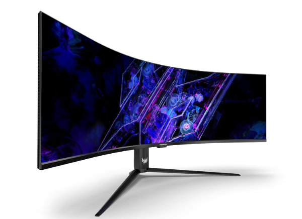 Acer Unveils Curved OLED, MiniLED Gaming Monitors