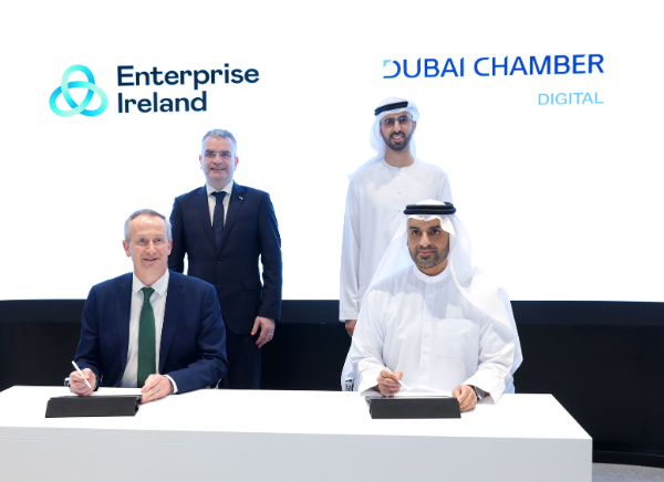 Dubai Chamber, Enterprise Ireland Signs Partnership