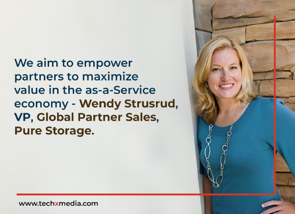 Wendy Strusrud, VP of Global Partner Sales at Pure Storage