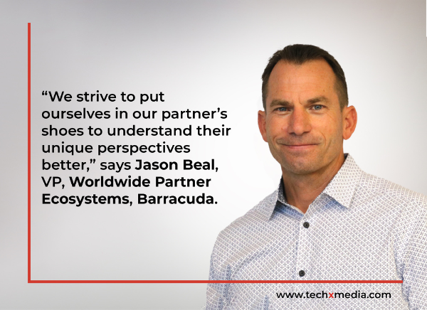 Jason Beal, Vice President, Worldwide Partner Ecosystems at Barracuda