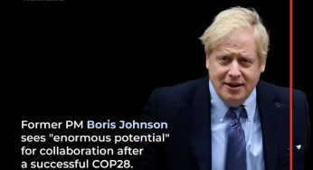 UAE, UK Can Be Green Tech Leaders: Boris Johnson