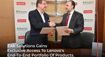 Lenovo and ZAK Solutions Team Up for Middle East Digital Transformation